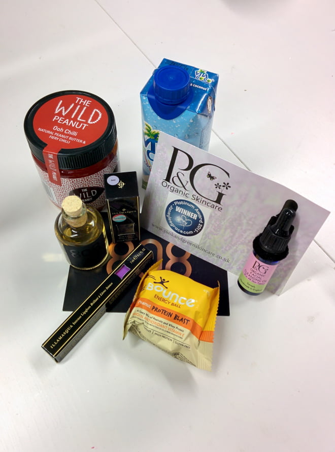 GOODIES IN THE GOODY BAGS